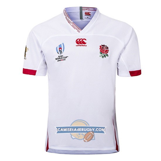 Camiseta Inglaterra Rugby RWC2019 Blanco